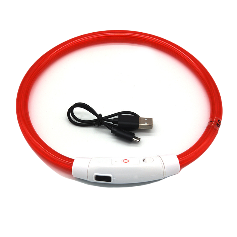 chien collier lumineux | LED