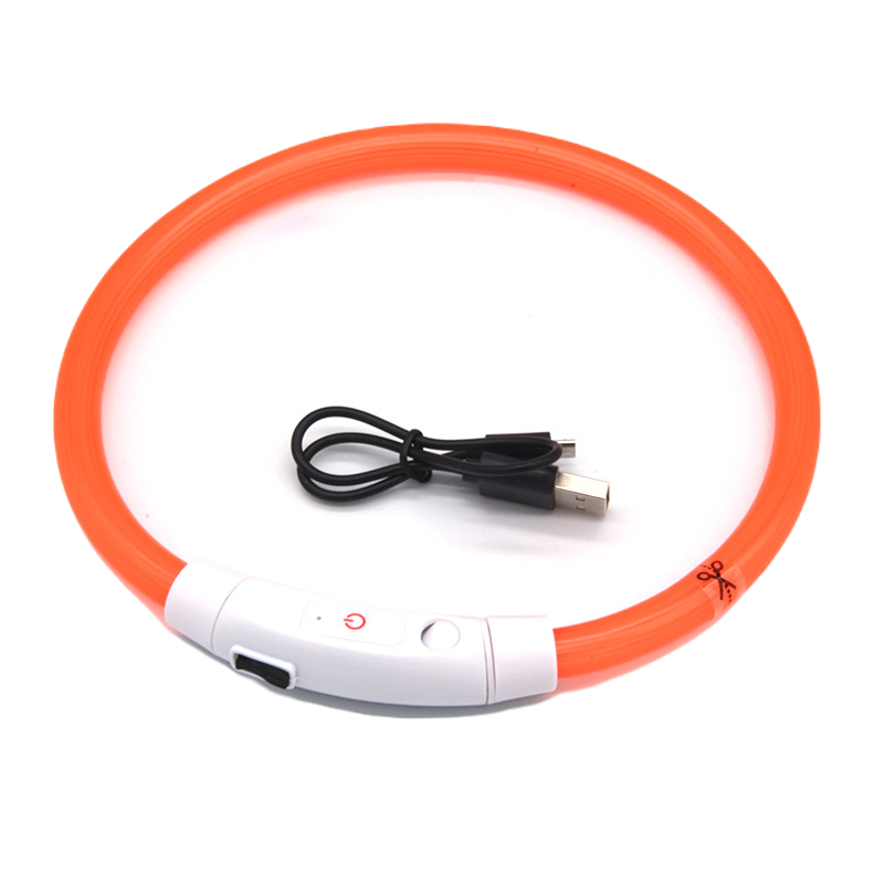 chien collier lumineux | LED