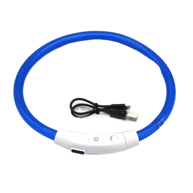 chien collier lumineux | LED