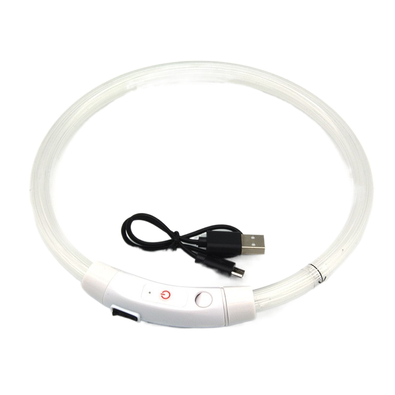 chien collier lumineux | LED