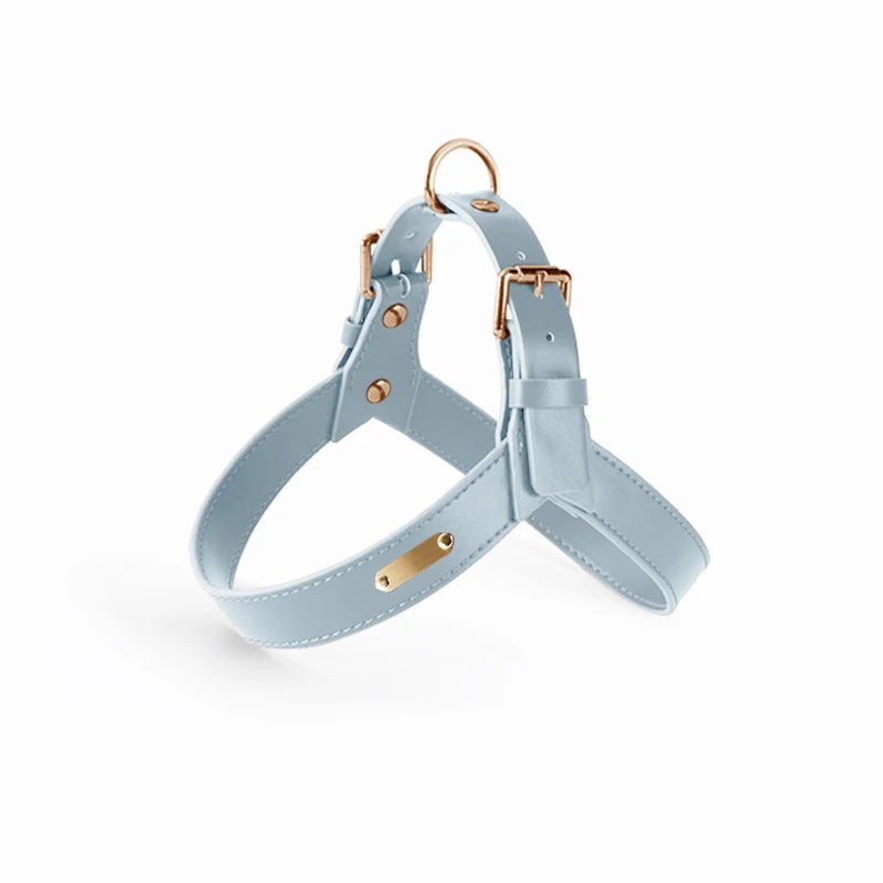 Harnais anti traction chien - Cuir