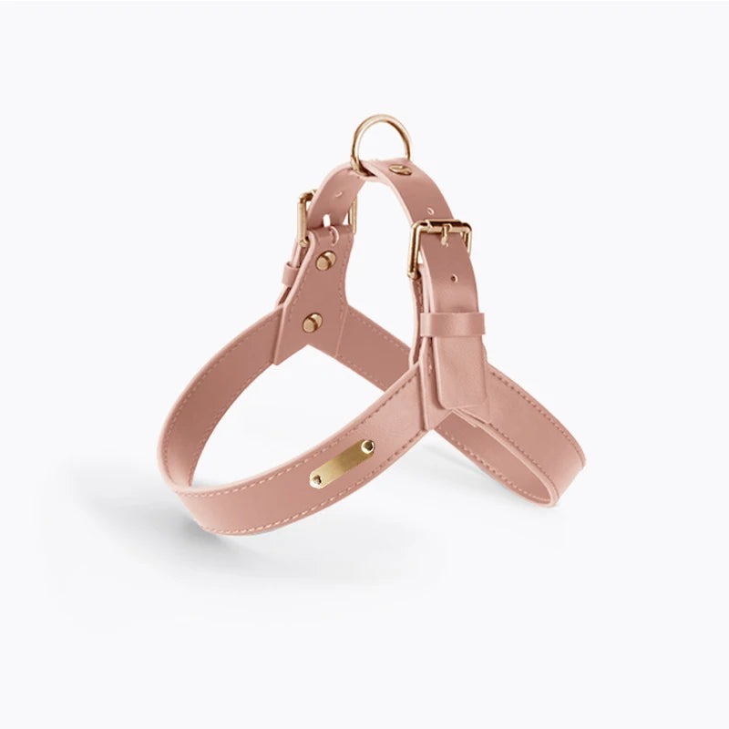 Harnais anti traction chien - Cuir