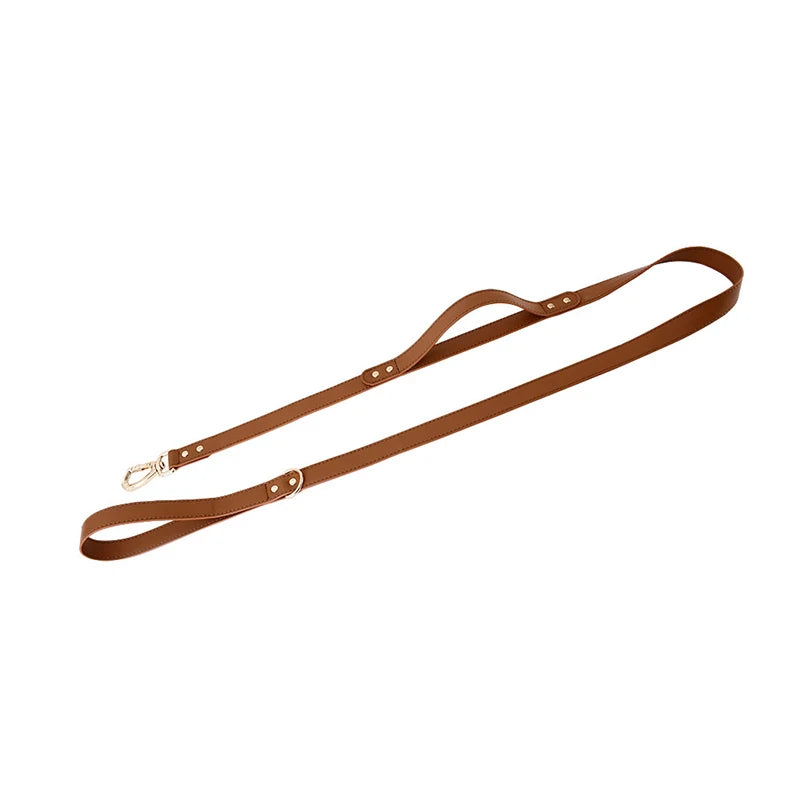 Harnais anti traction chien - Cuir