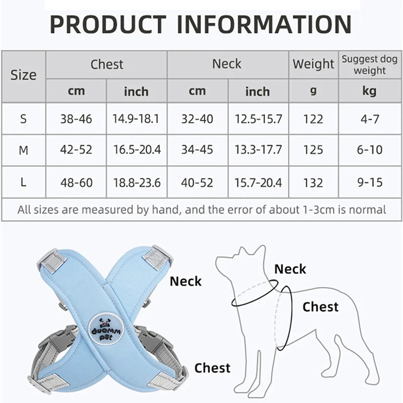 Harnais anti traction chien - Model X