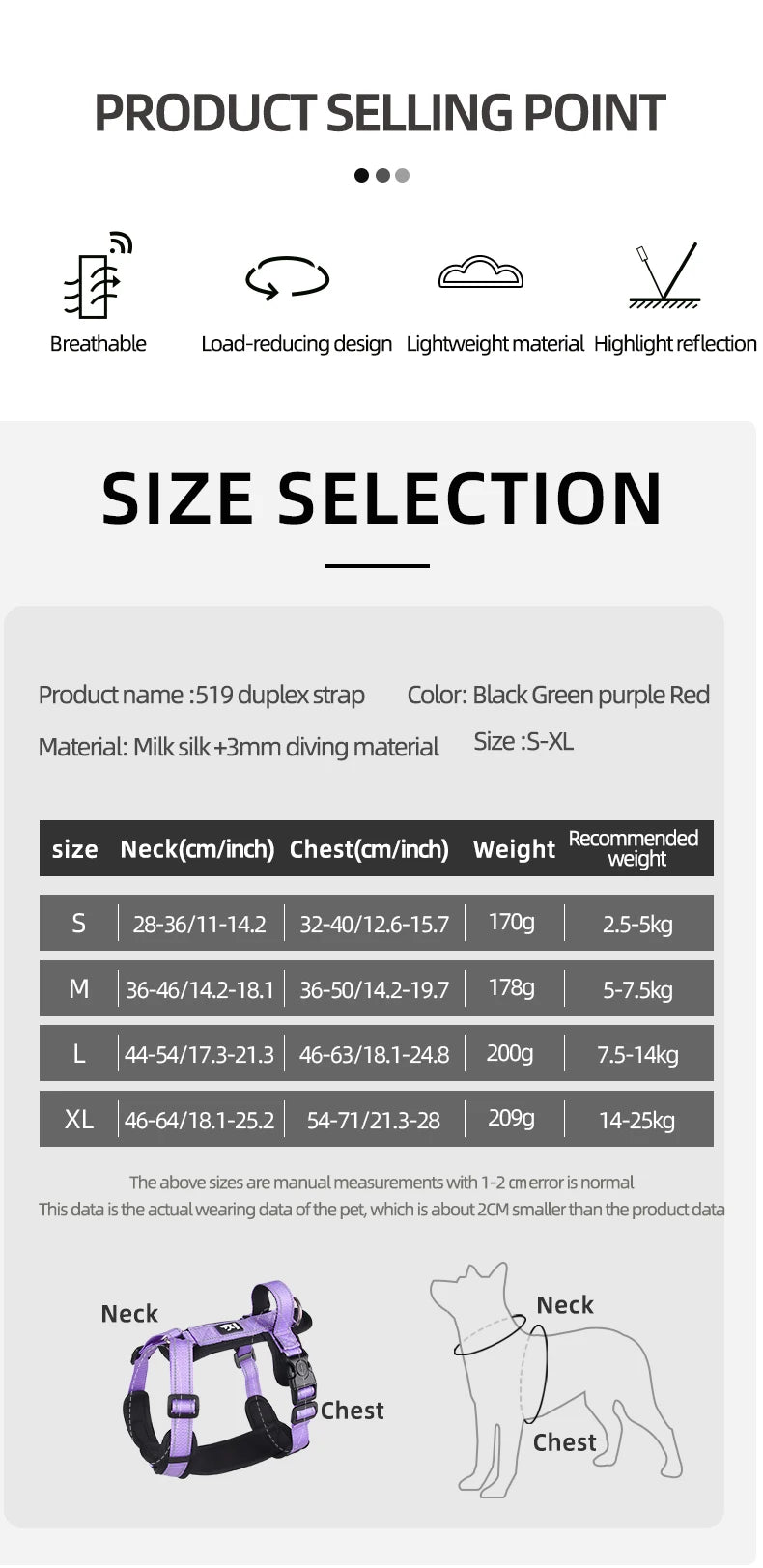 Harnais anti traction chien - Escapade