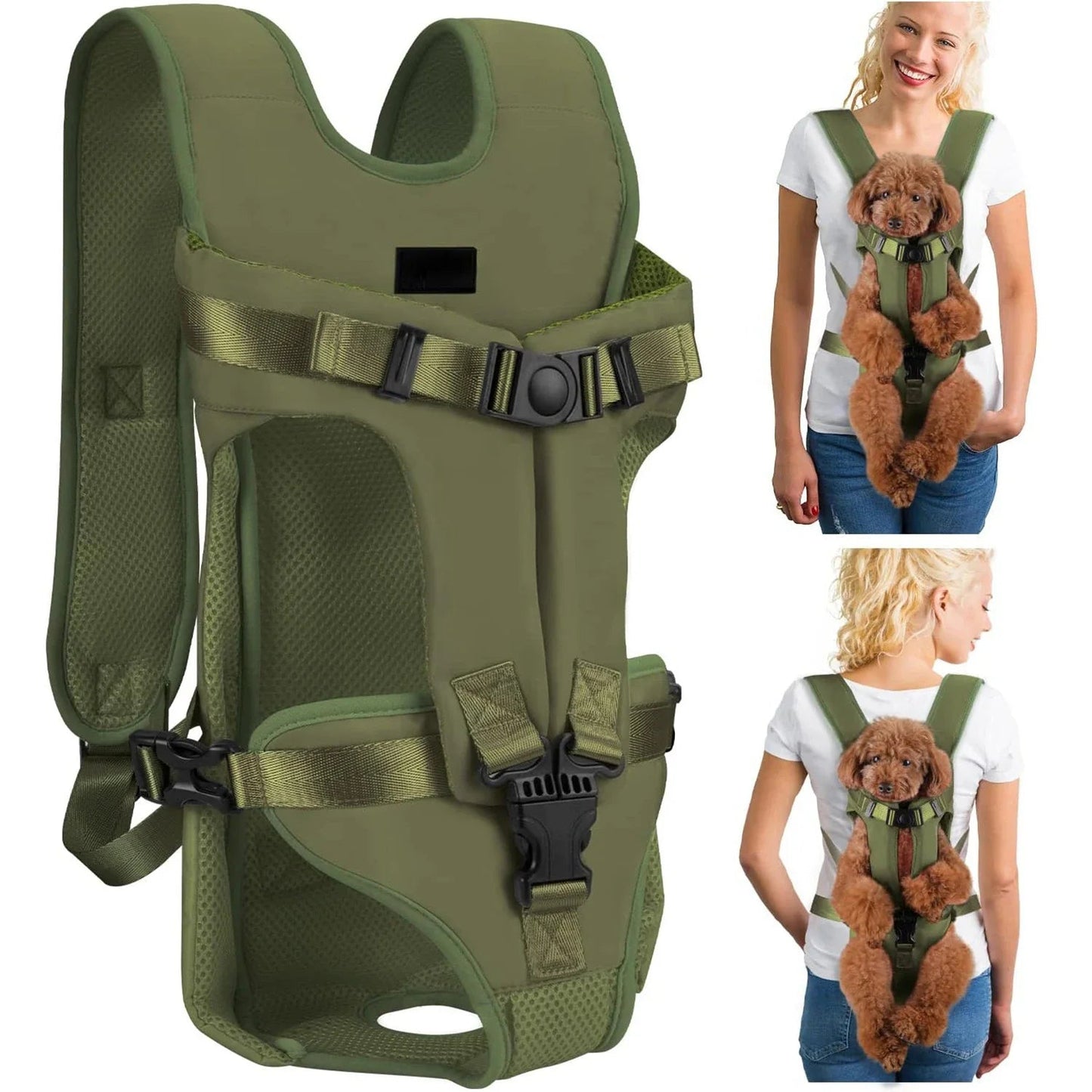 PetCarrier™ - Vert - Mon chien voyageur