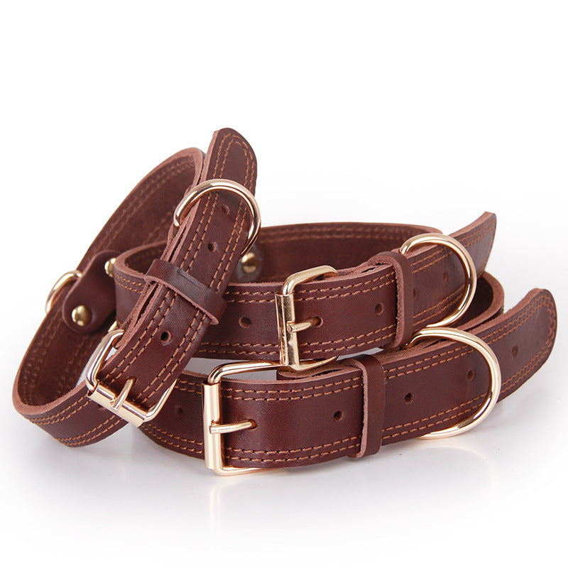 collier cuir pour chien | Luxe