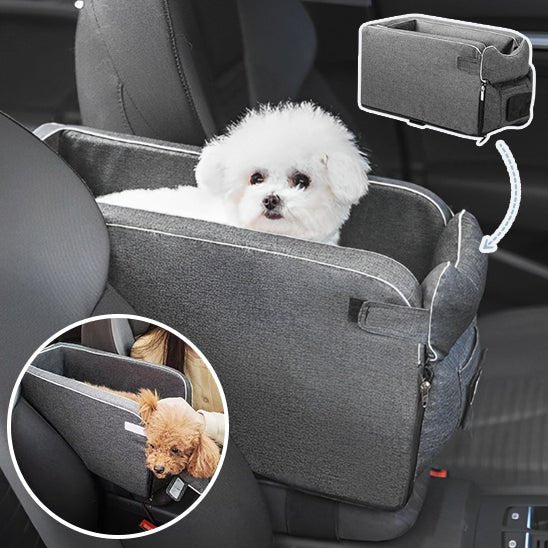 Dog Car Seat Central Car - Mon chien voyageur