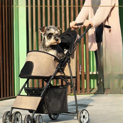 PetStroller™ - Beige - Mon chien voyageur